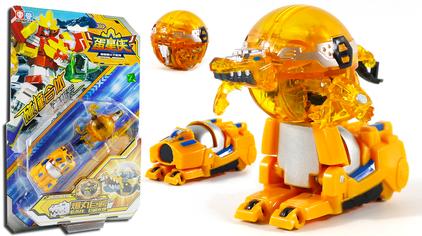 爆丸小子剑齿雷虎玩具 - 西瓜视频