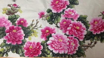 3万次观看·1年前01:35月岸宝居画家刘凯焰牡丹100系列001-《金