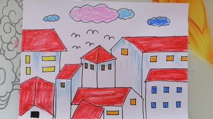 803次观看·5个月前《城市夜空中最亮的星星叫中秋月亮》儿童画洪玉宝